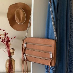 Tan Lather Cross Body Bag